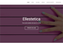Tablet Screenshot of ellestetica.com
